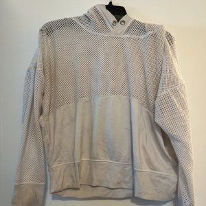 White workout sweatshirt. Size Small.